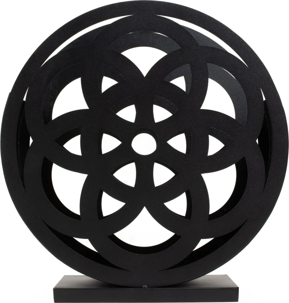 Grande Lanterne Noire Guidée Style Bohème en Acier Haute Qualité 45cm