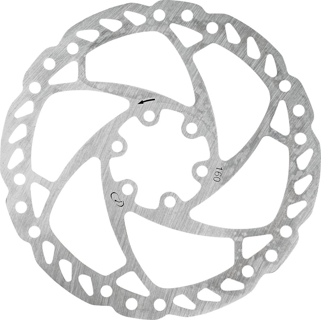 Zündapp Light Wave Bremsscheibe 160 mm hydraulisch mechanisch Scheibenbremse Fahrradbremse Fahrrad E Bike Bremse