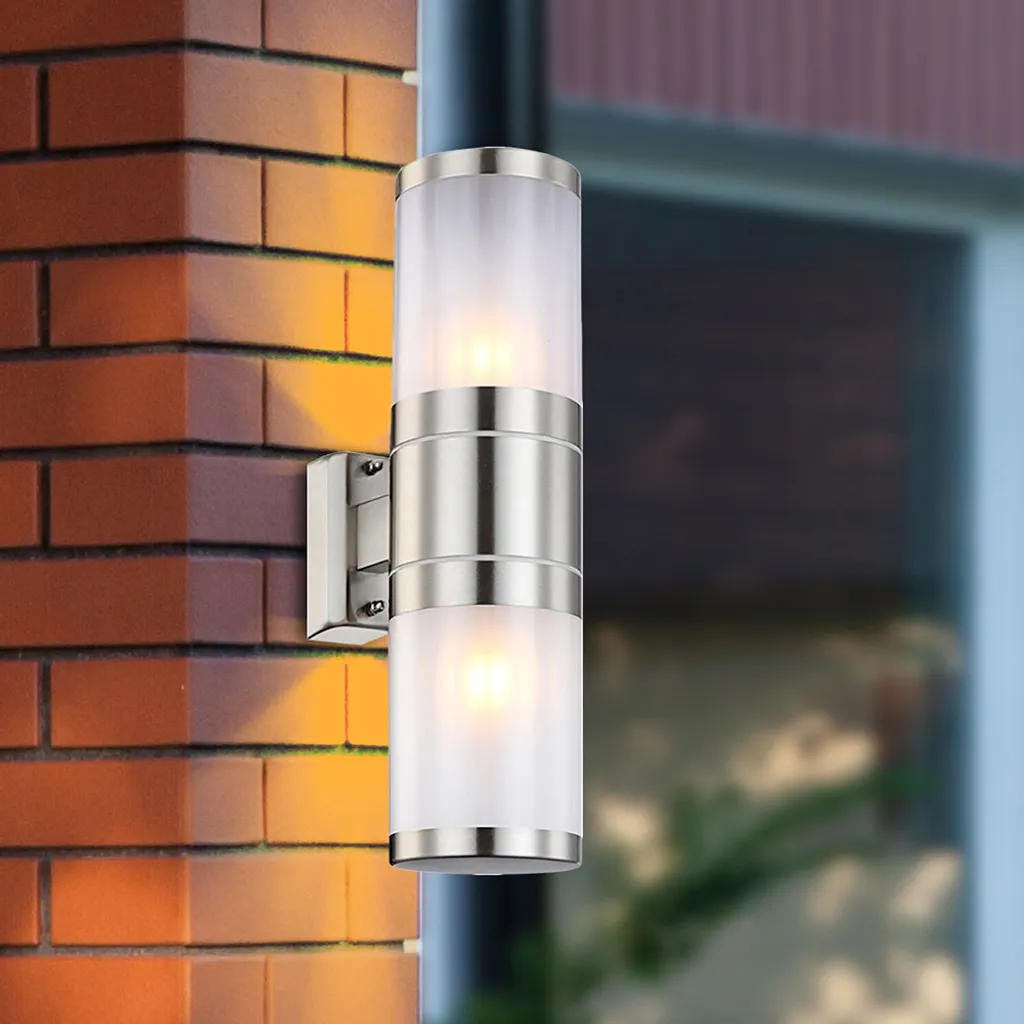 Lampe Extérieure Design pour Allée et Terrasse XELOO Argent 37 cm - 9