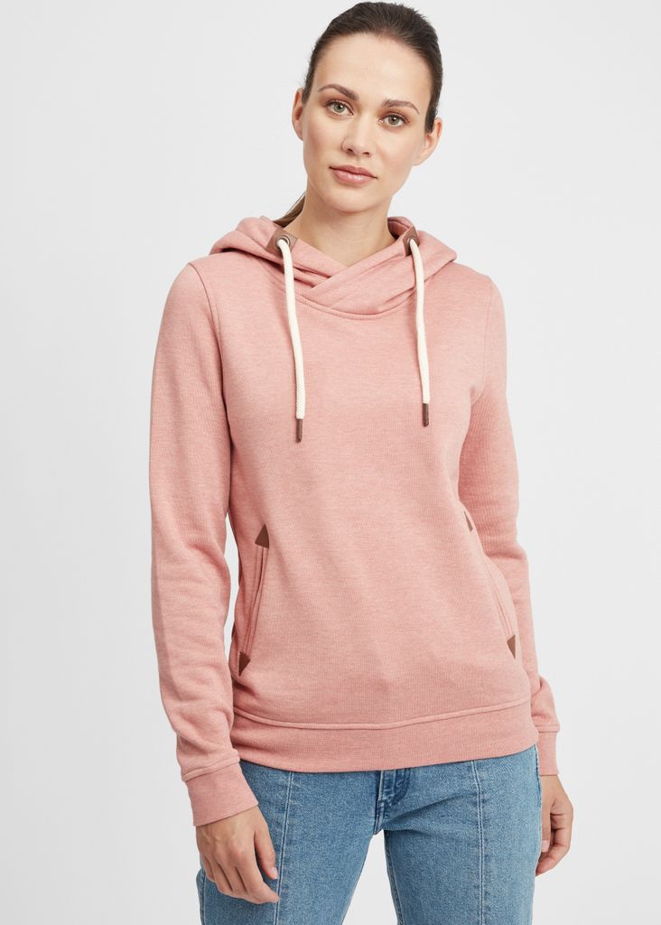 OXMO OXVicky Hood Damen Kapuzenpullover Hoodie Pullover mit Kapuze