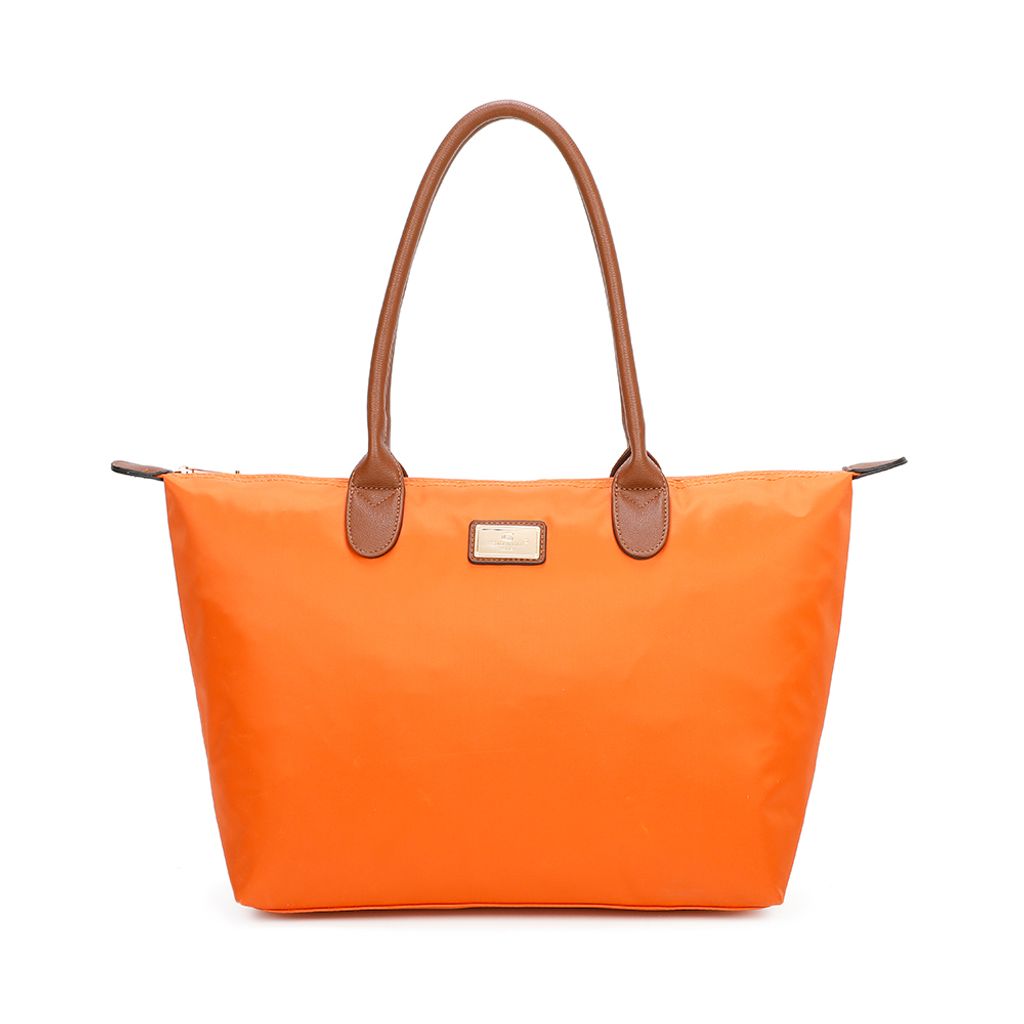 Gallantry, Cabas La Balade Handtasche Größe L, Orange