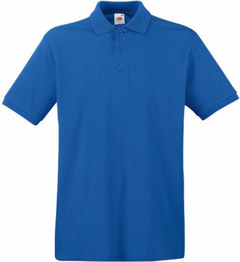 Fruit of the Loom - Premium Polo - Royal Blue - 3XL