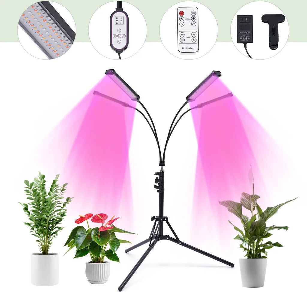 Lampe de croissance LED à intensité variable et spectre complet Pro - 4