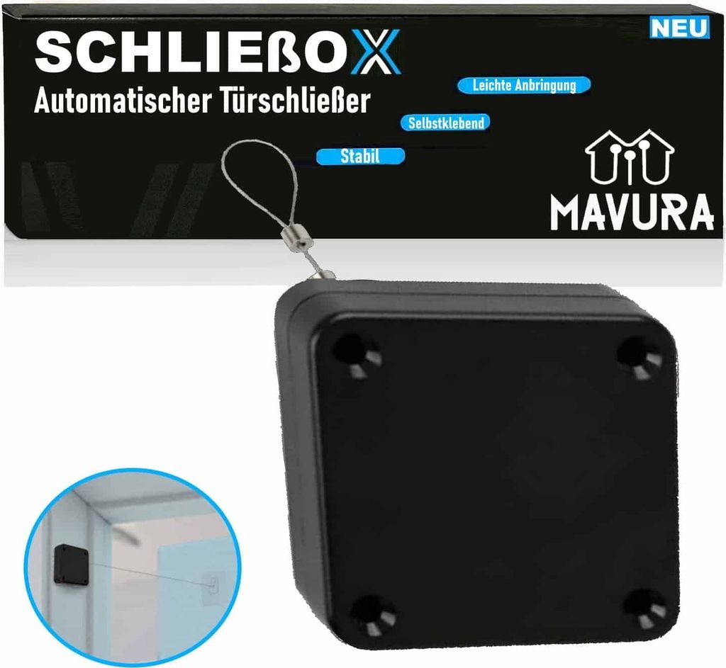 SCHLIEßOX automatický zatvárač dverí Mini sťahovák dverí Obrázok produktu 