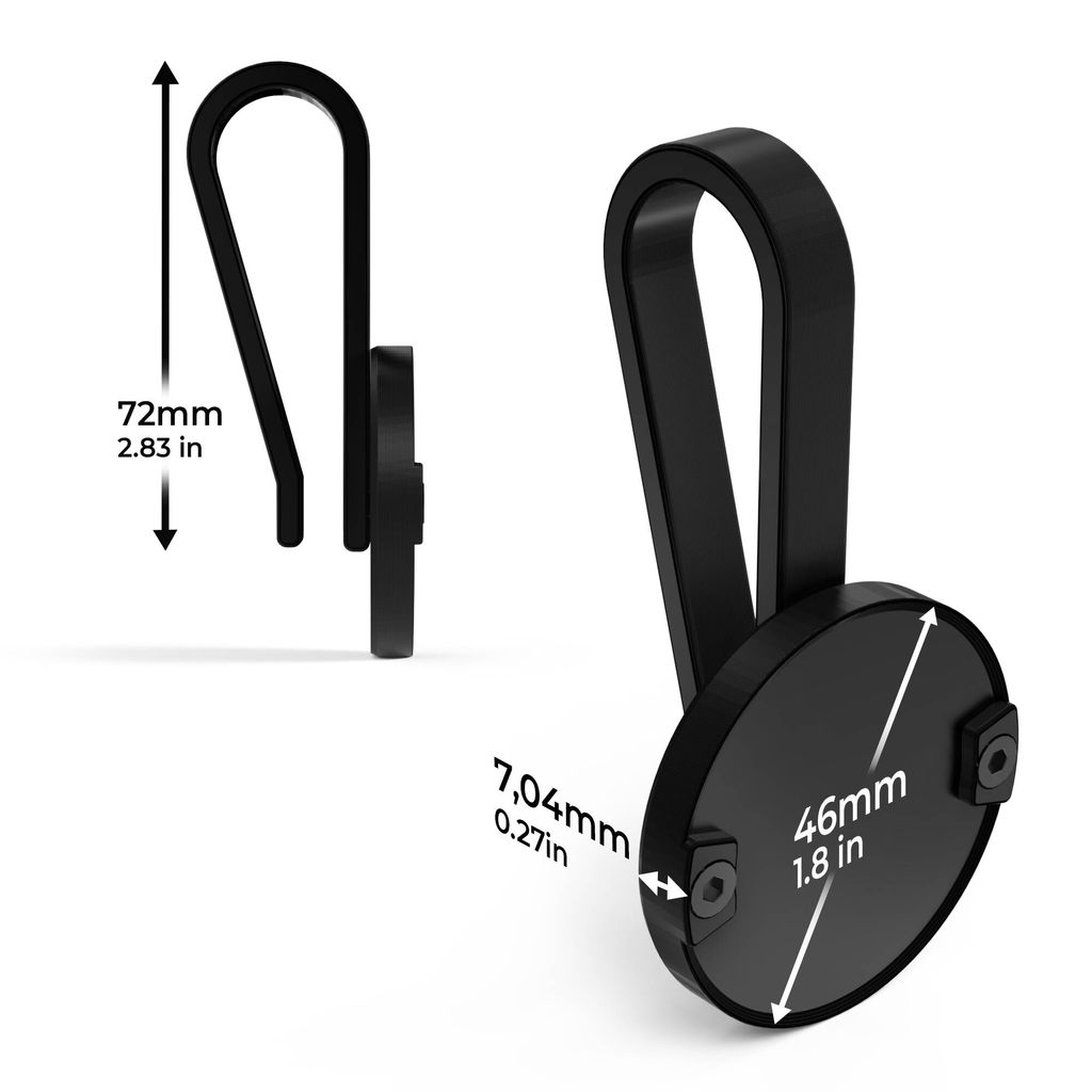 Auto KFZ Sonnenblenden Halterung Clip Halter Sonnenblende Produktbild 6