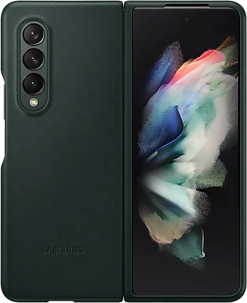 SAMSUNG EF-VF926LG Coque en cuir G Z FOLD3 Vert : Protection Luxe