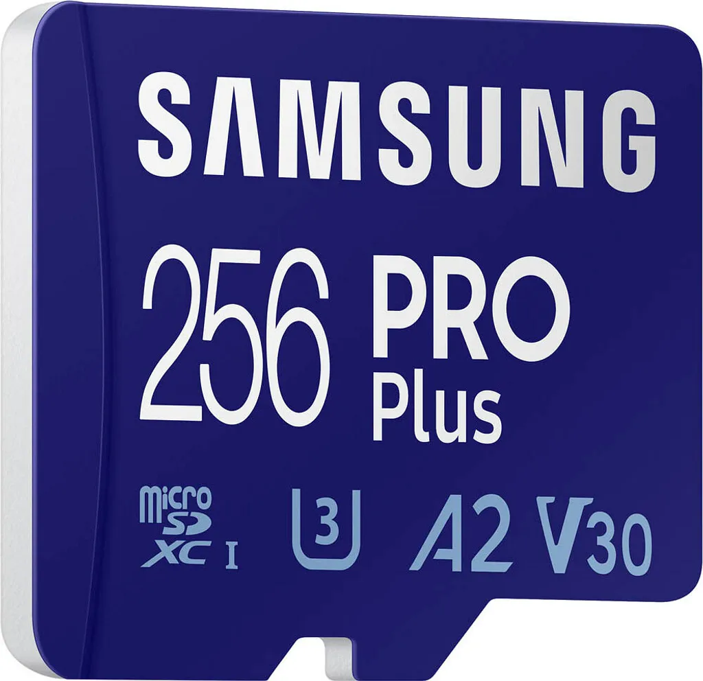 SAMSUNG MB-MD256KA/EU Carte microSD PRO Plus 256 GB avec Adaptateur SD - 4