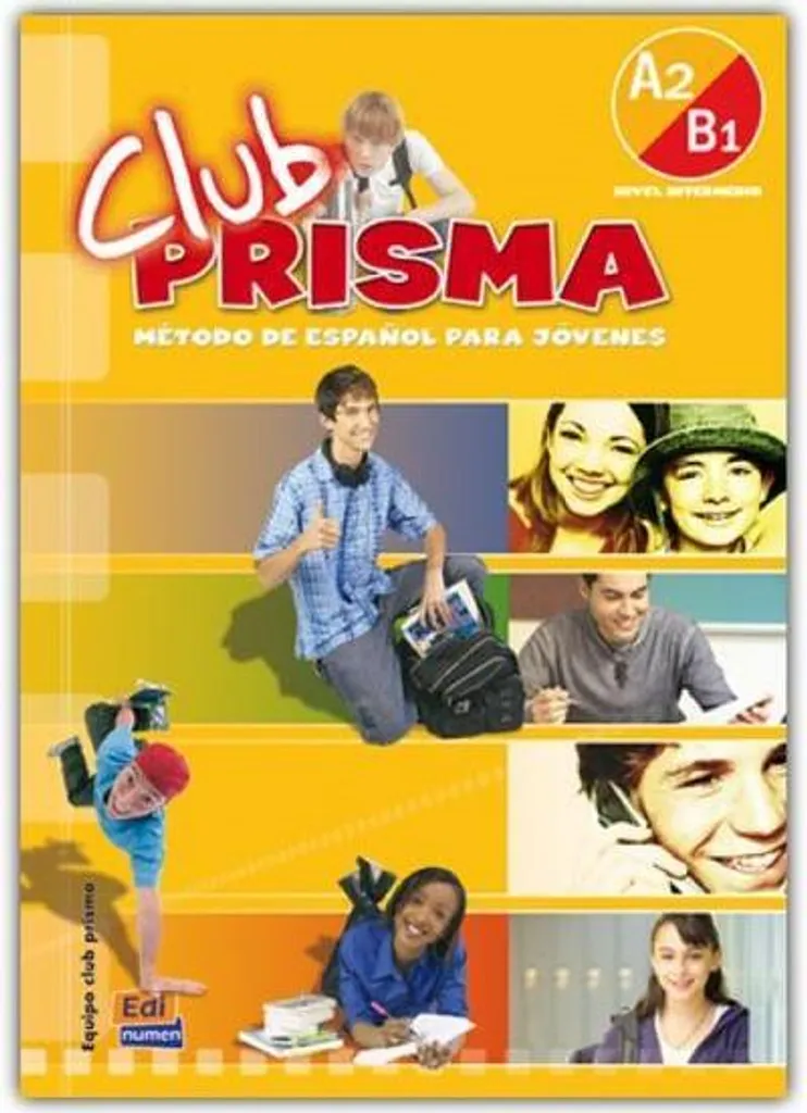 Livre d'espagnol Club Prisma pour adolescents avec exercices pratiques