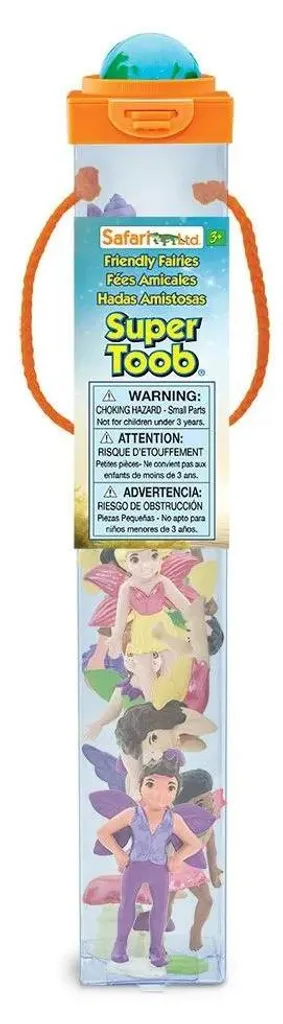 Figurines de Fées en Tube Friendly Fairies Super TOOB pour Enfants 3 Ans