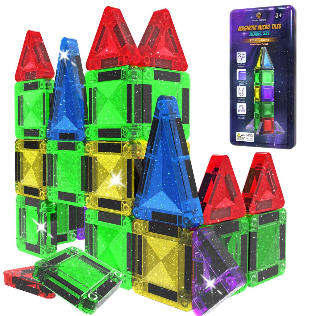 Desire Deluxe Mikro Magnetbausteine 28 Teile – STEM Produktbild 