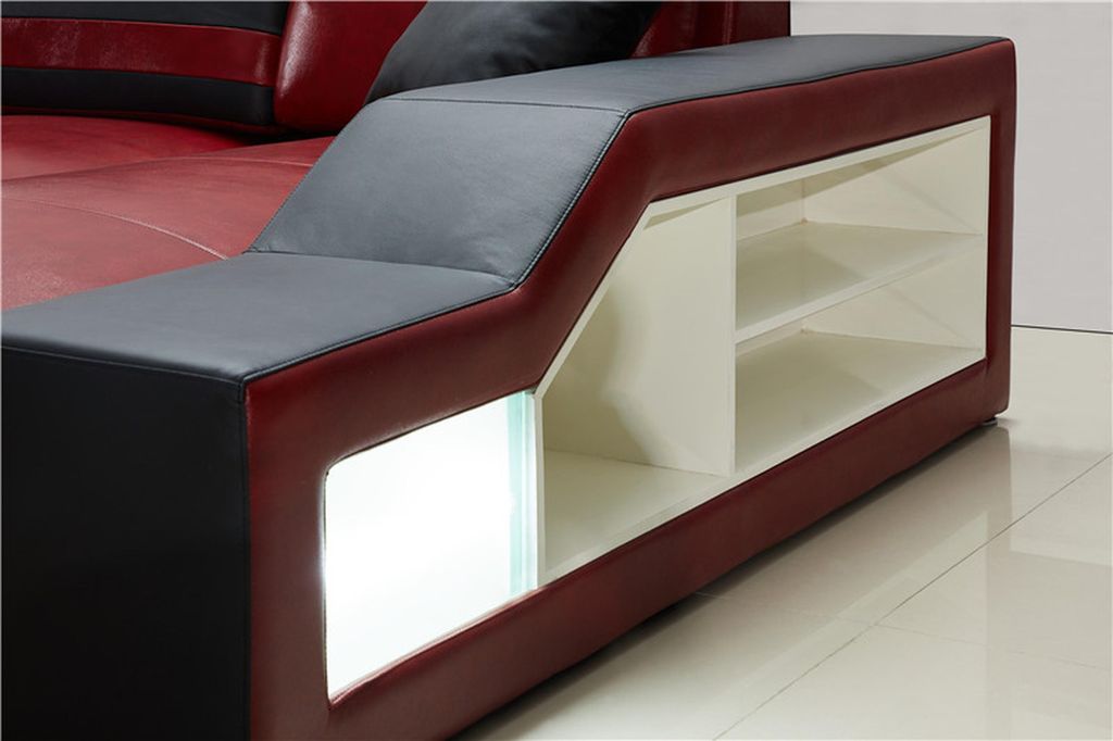 Moderne Sofa Eckgarnitur U Form Polster Ecke Couch Designer Sitz Möbel Couchen