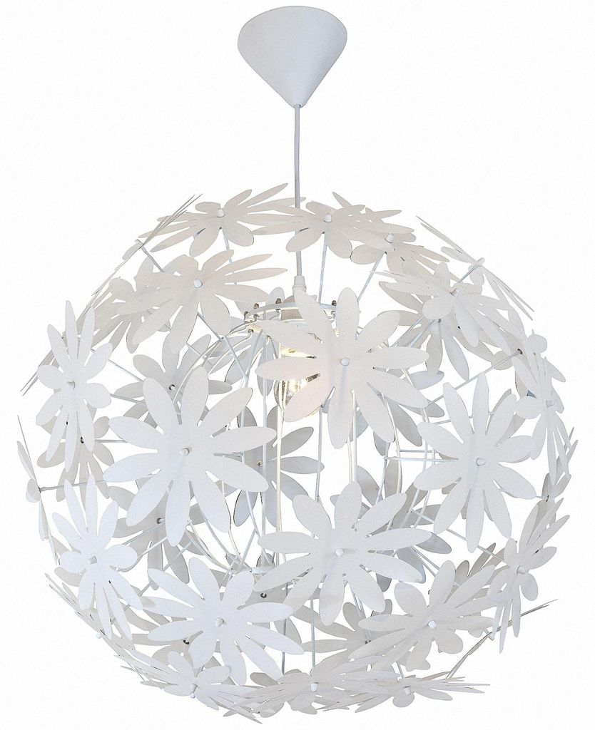 Pendelleuchte FLOWER Ø56cm – Moderne Hängelampe aus Metall Produktbild 