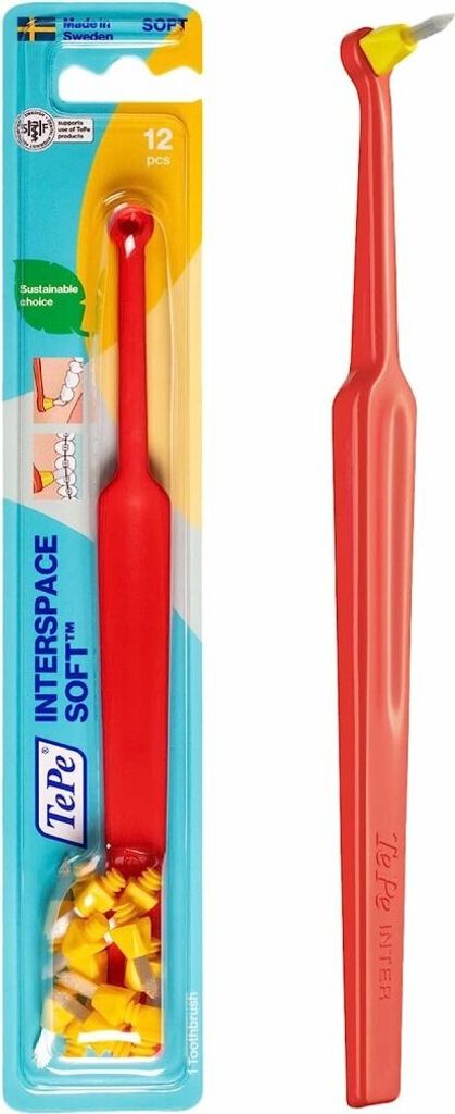 TEPE Interspace Soft Zahnbürste Spot Bürstenhalter 1pc + Produktbild 