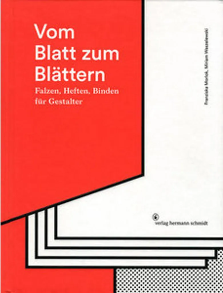 Guide Pratique Vom Blatt zum Blättern pour Apprendre la Reliure d'Art