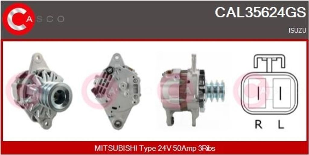 CASCO Generator Genuine CAL35624GS