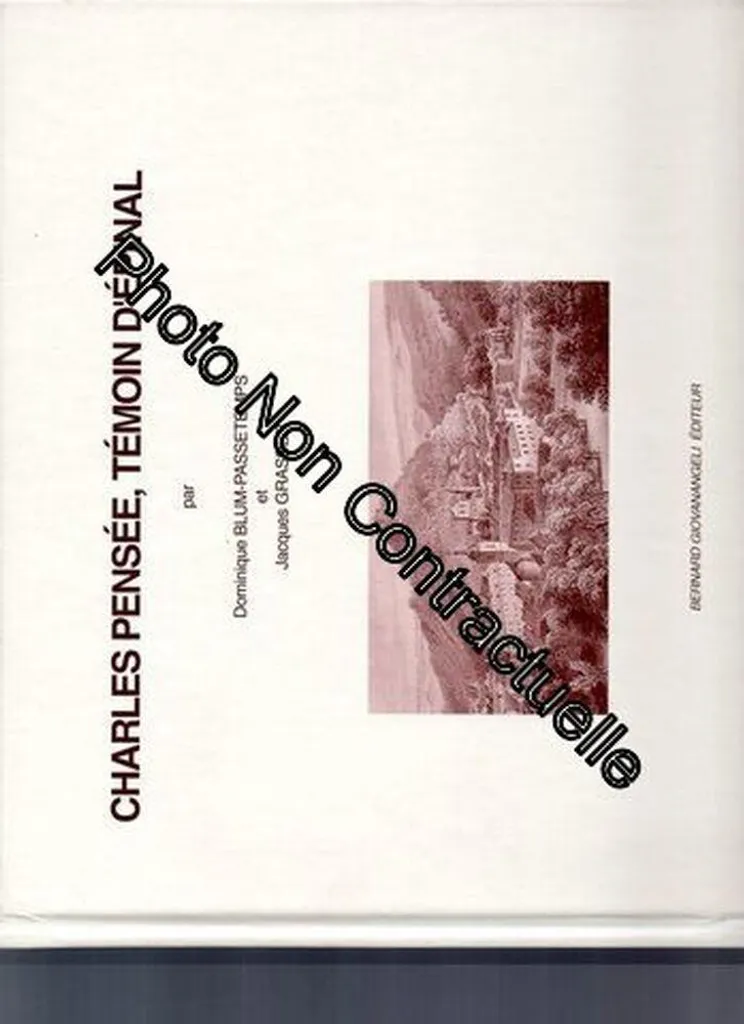 Charles Pensée Témoin d'Épinal Livre d'Art et Histoire Régionale Vosges