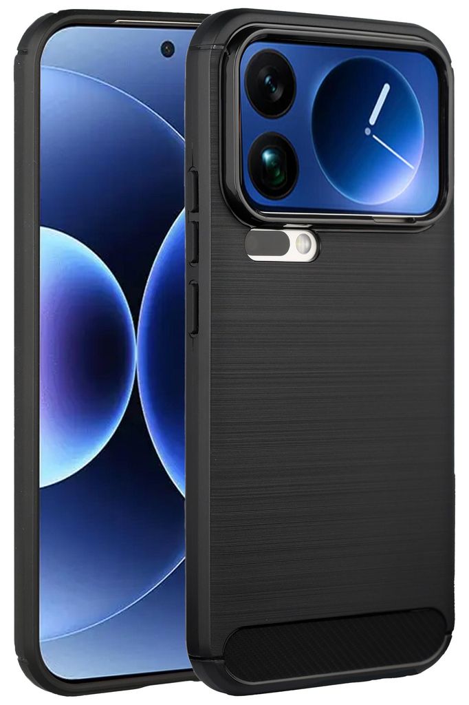 imoshion Brushed Back Cover Xiaomi 17 Pro Max - Schwarz