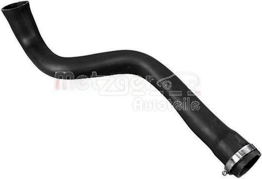 Ladeluftschlauch rechts mit Schelle METZGER für u.a. RENAULT MEGANE