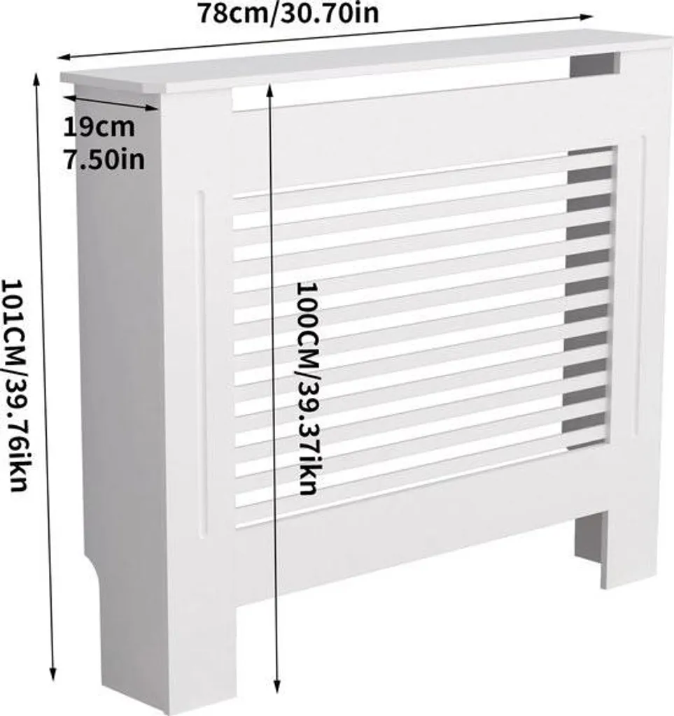 Protezione Radiatori Mason® S Bianco - Copritermosifone Sicuro per Bambini