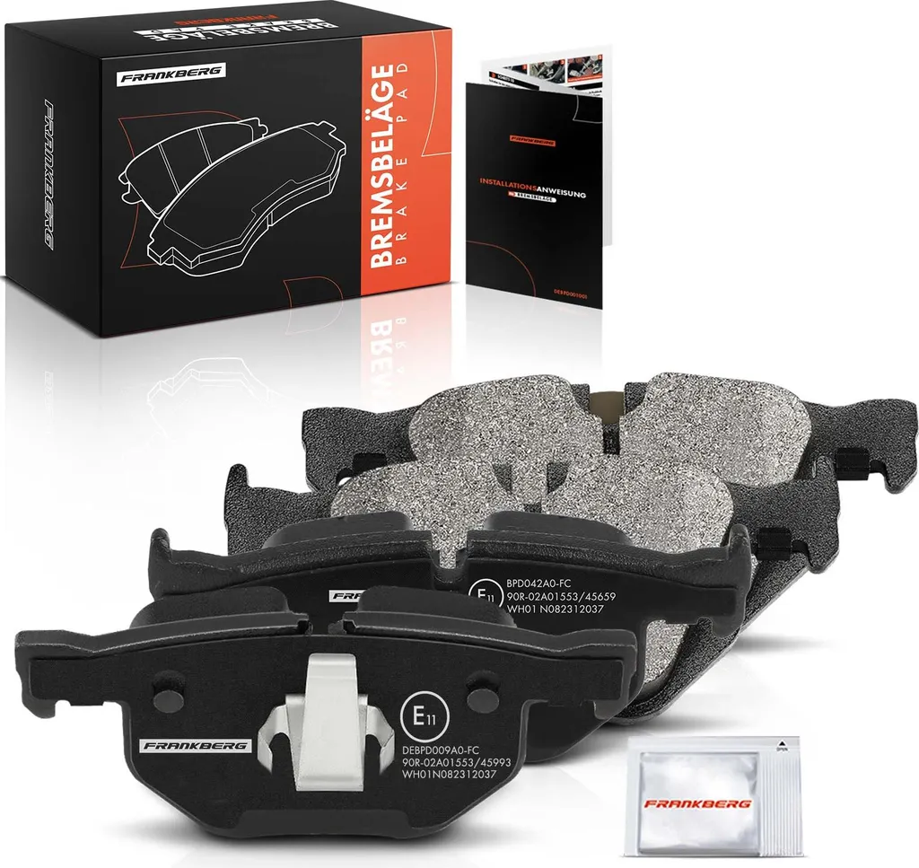 Plaquettes de Frein Frankberg Haute Résistance pour BMW 2.0L à 3.0L Essence