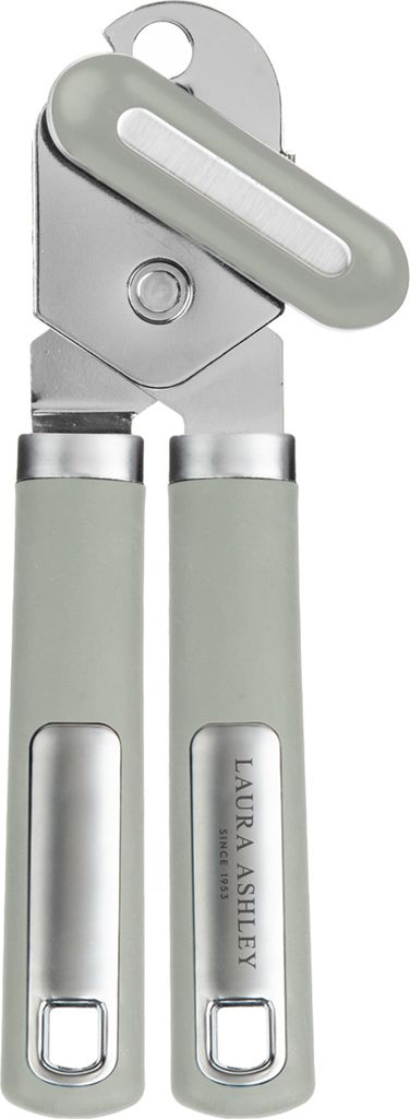 Laura Ashley – Küchenzubehör – Robuster Dosenöffner aus Edelstahl mit ergonomischem Soft-Touch-Griff im Sage Leaf Design von Pendeford