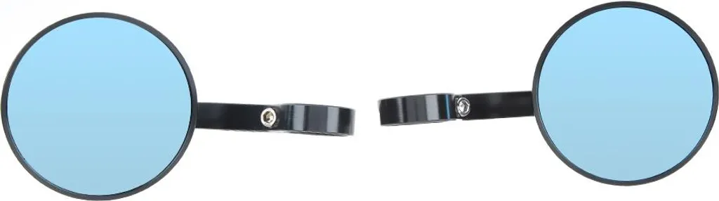Rétroviseurs ronds pour embout de guidon moto spécial Café Racer et Custom