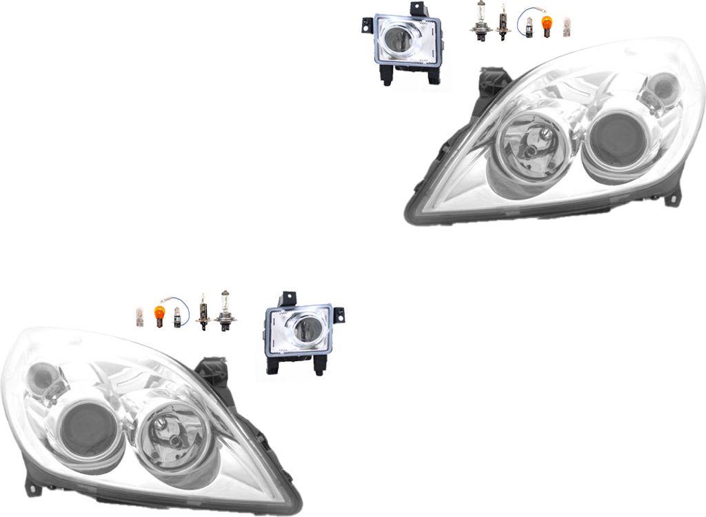 Johns, Scheinwerfer Osram Night Breaker Laser Satz passend für Opel Vectra C Nebel. 1216575 93179914 1216681 93192377 1216576 93179915 1216682 931923