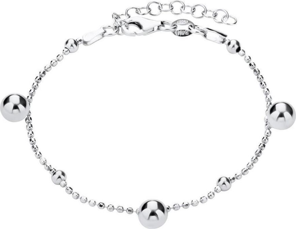 Unique Kugelarmband aus 925er Sterlingsilber Produktbild 