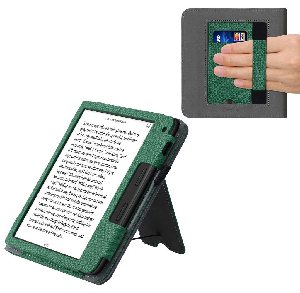 kwmobile Hülle kompatibel mit Tolino Vision 6 Hülle - Flip Produktbild 
