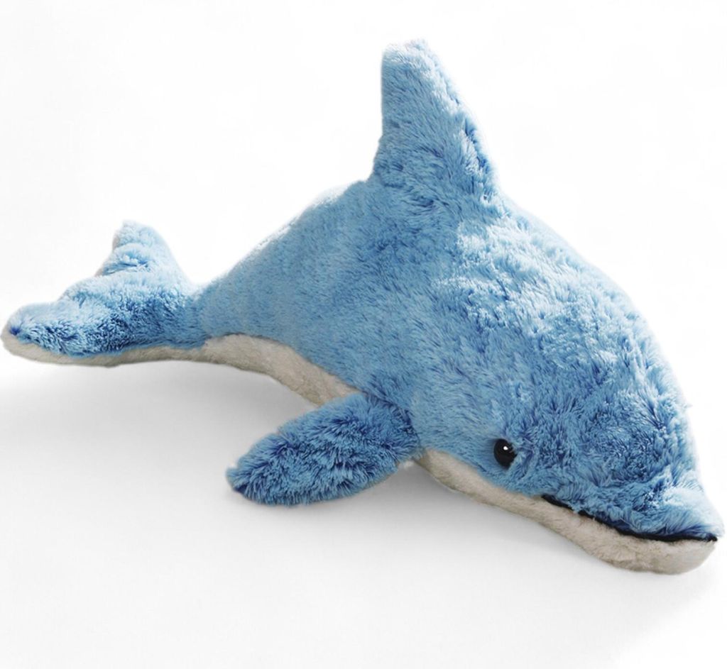 Carl Dick Delfin superweich blau ca. 68cm 3274 Kuscheltier, Produktbild 