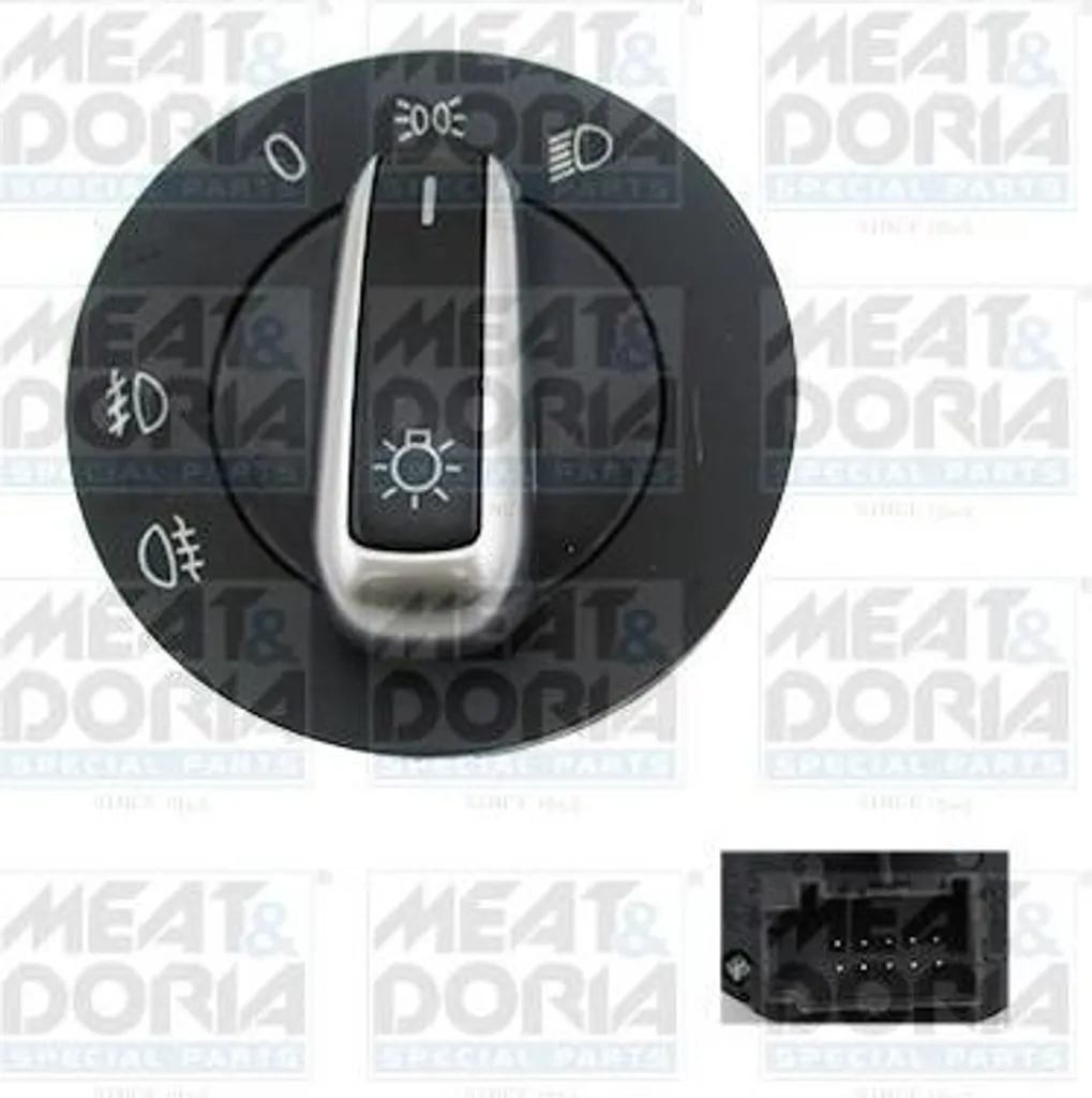 Interruttore Luci VW 5ND941431A Ricambio MEAT & DORIA 23805 - Top Deal