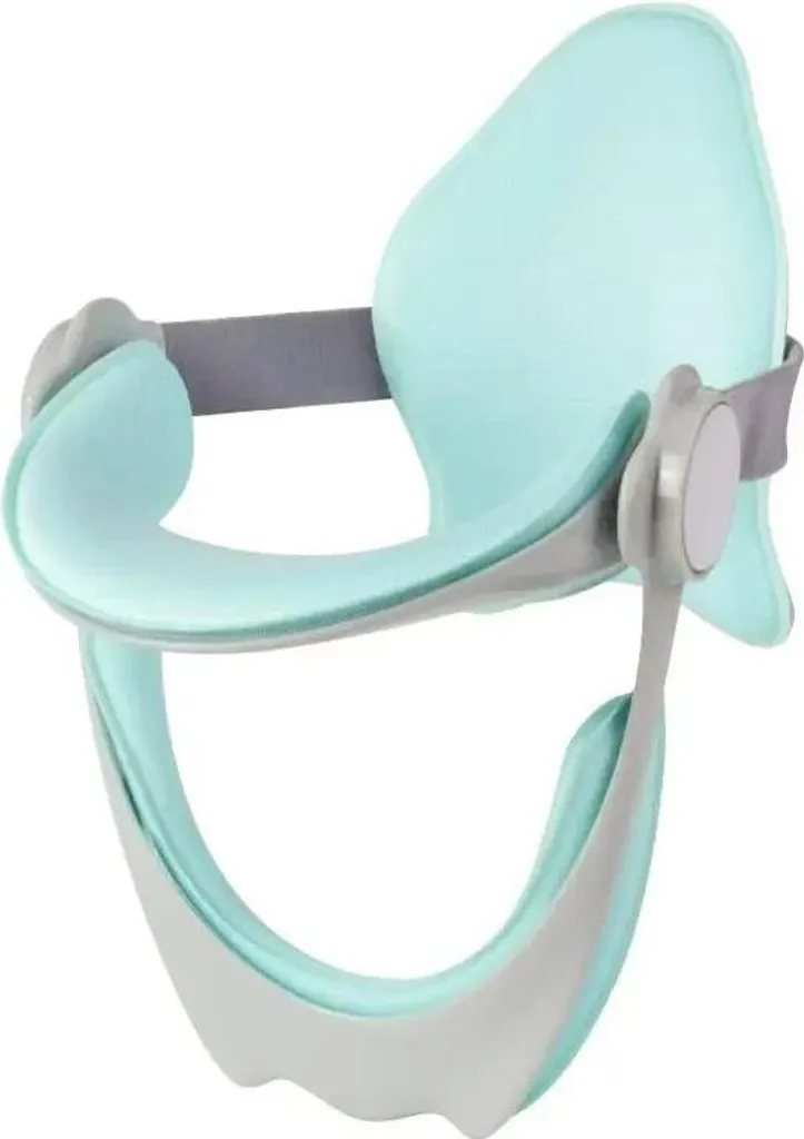 Support cervical ergonomique réglable vert avec mousse haute densité