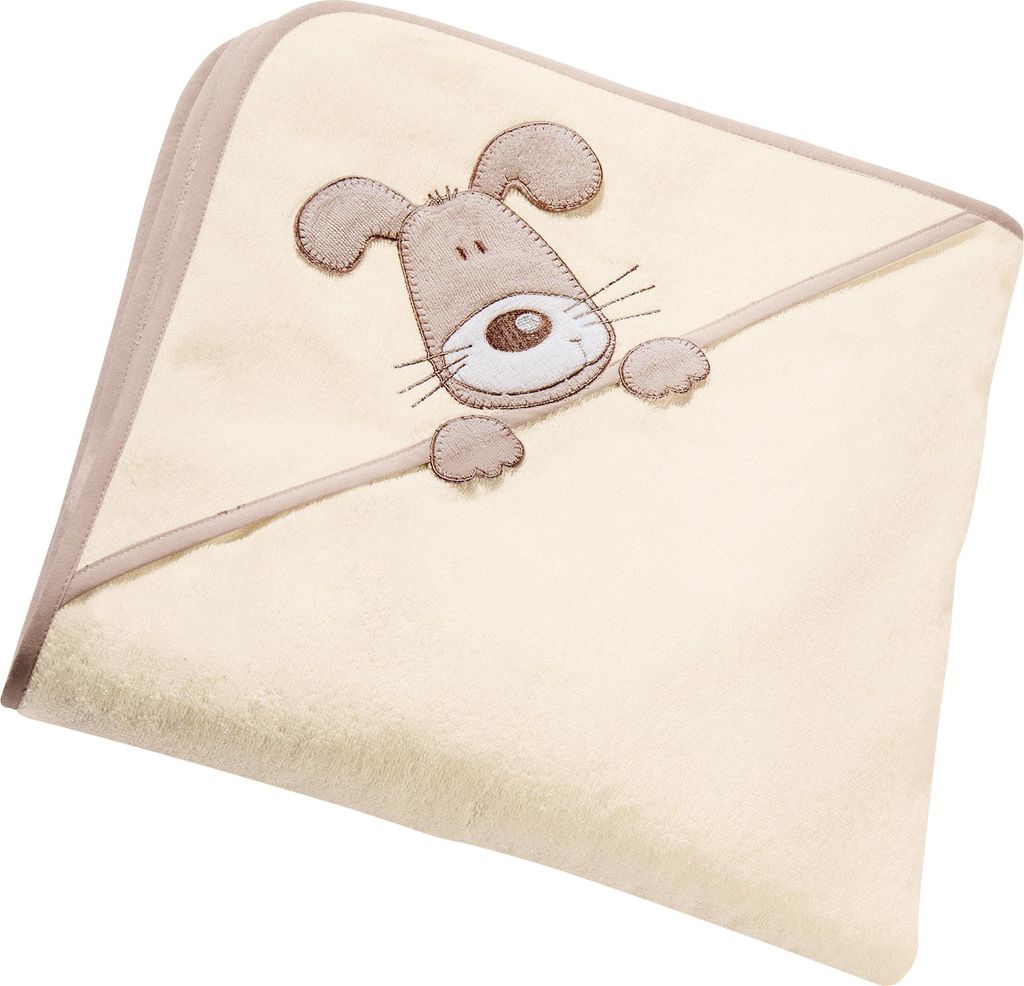 Erwin Müller Kapuzenbadetuch natur 80x80 cm