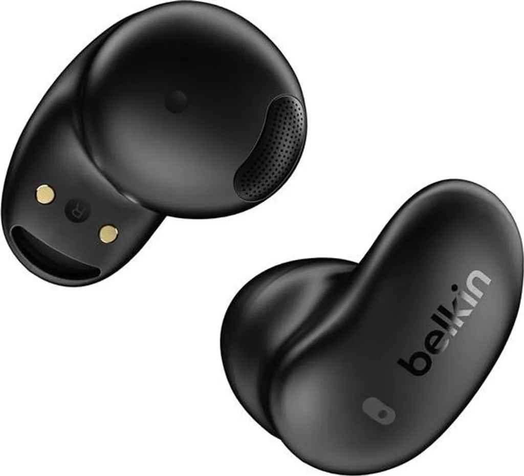 Belkin SoundForm Anywhere Kopfhörer Verkabelt & Kabellos im Ohr Anrufe/Musik USB Typ-C Bluetooth Schwarz