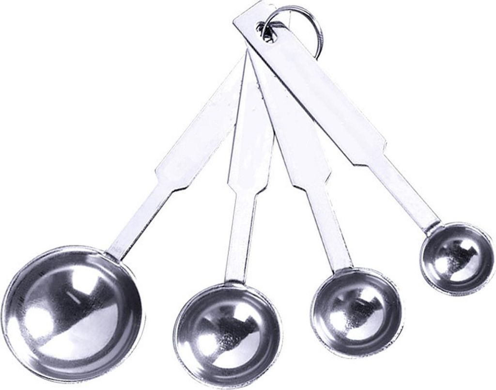 Messlöffel aus Edelstahl, Messbecher, Küchengewürze, n, Kaffee-Messlöffel
