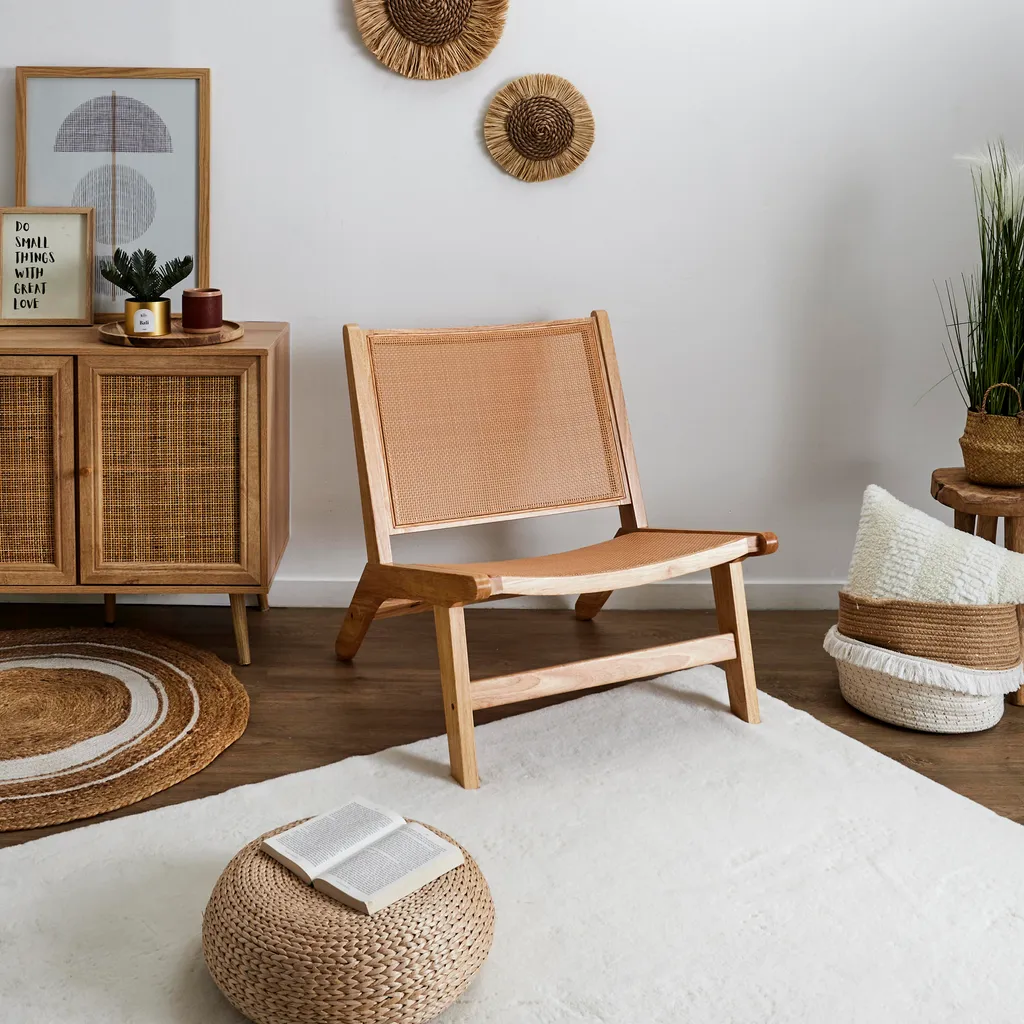 Fauteuil Bali M1 pour coin lecture - Détente absolue style scandinave