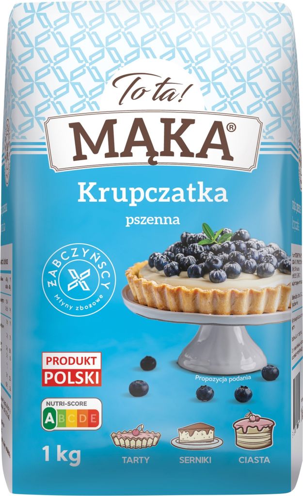 Mąka Pszenna Krupczatka Tota 1Kg Zdjęcie produktu 