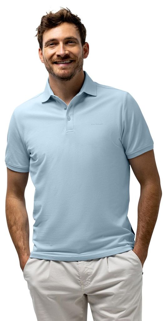 State of art Polo 3-Knopf hellblau