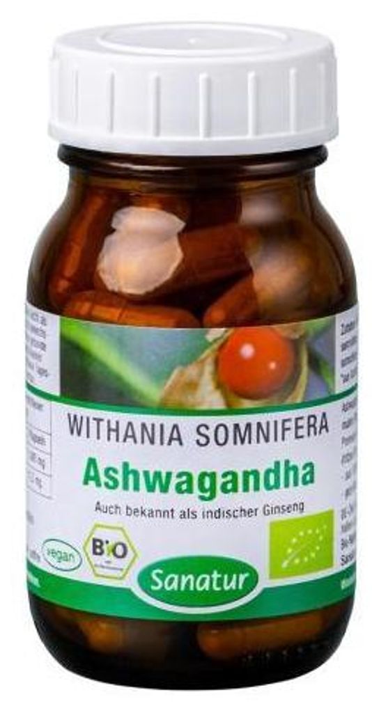 Sanatur Ashwagandha , 60 Kapseln (36 g)