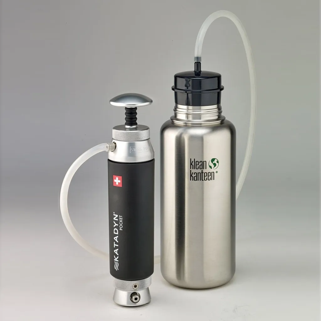 Système de microfiltration Katadyn Pocket pour expédition lointaine