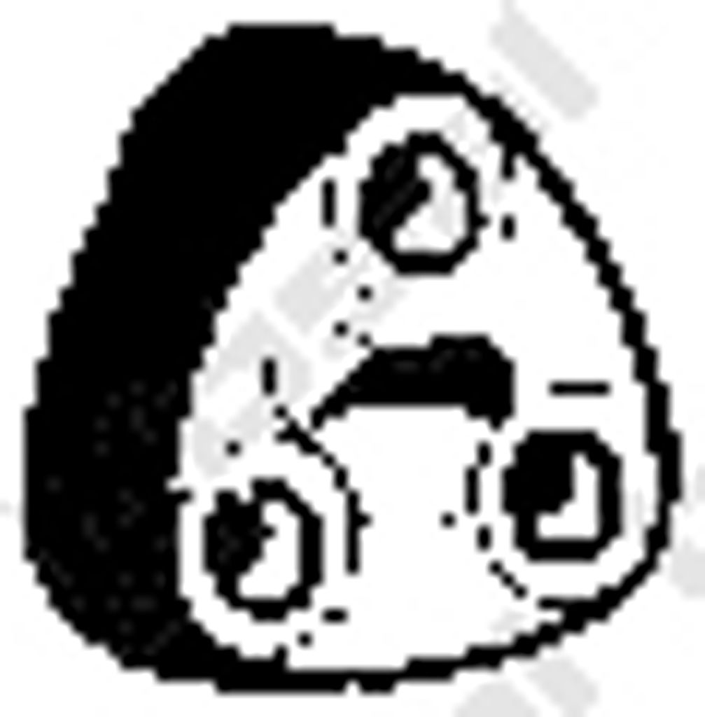 Bosal Anschlagpuffer, Schalldämpfer Endschalldämpfer 255-053