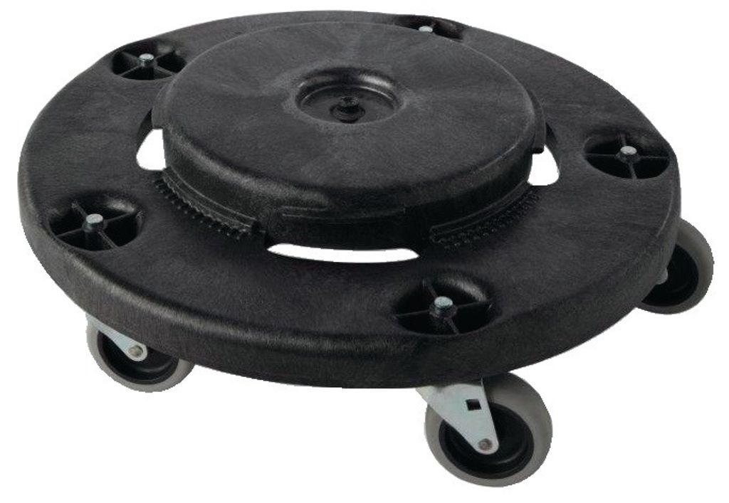 Rolka transportowa Rubbermaid FG264000BLA do pojemnika Zdjęcie produktu 