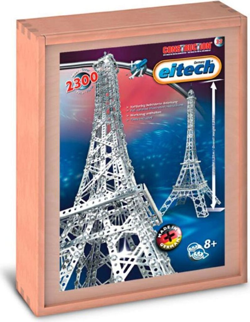 eitech Metallbaukasten 00033 - Eiffelturm Deluxe Produktbild 