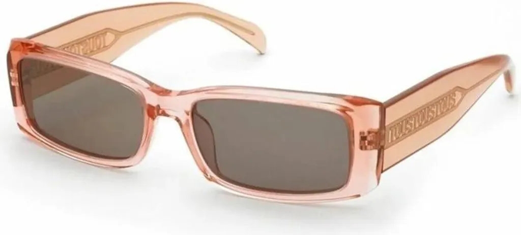 Lunettes de Soleil Tous pour Femme de Forme Ronde en Rose de 56 mm