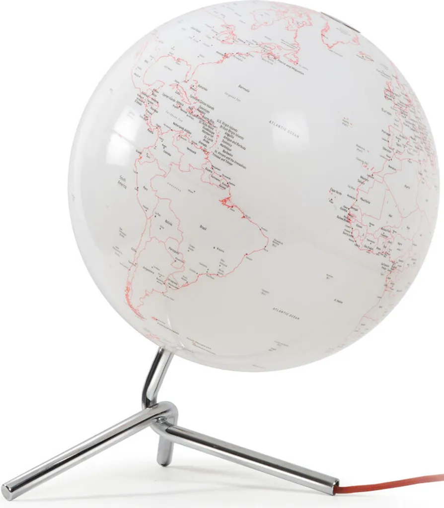 Globe terrestre ATMOSPHERE NODO éclairé - Cartographie moderne et précise