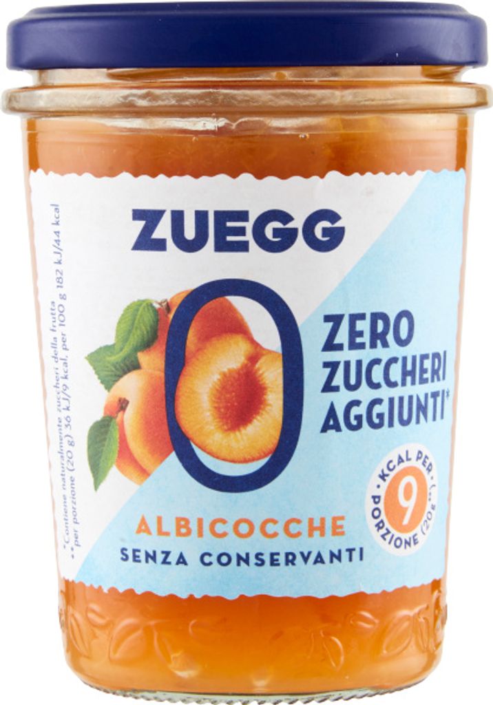 Albicocca zuckerfreie Aprikosenkonfitüre 220g - Zuegg Produktbild 