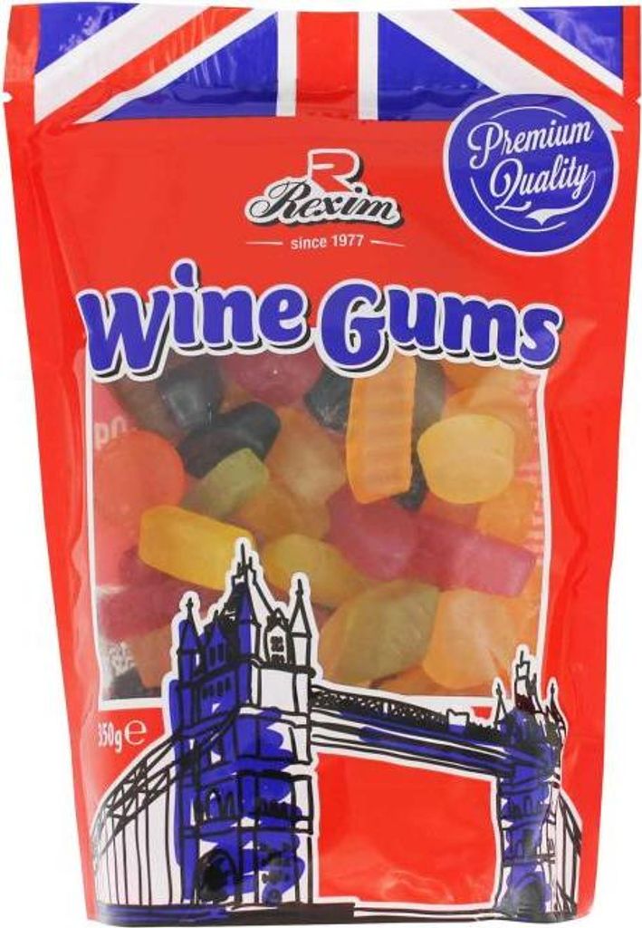 Rexim Wine Gums 350g Produktbild 
