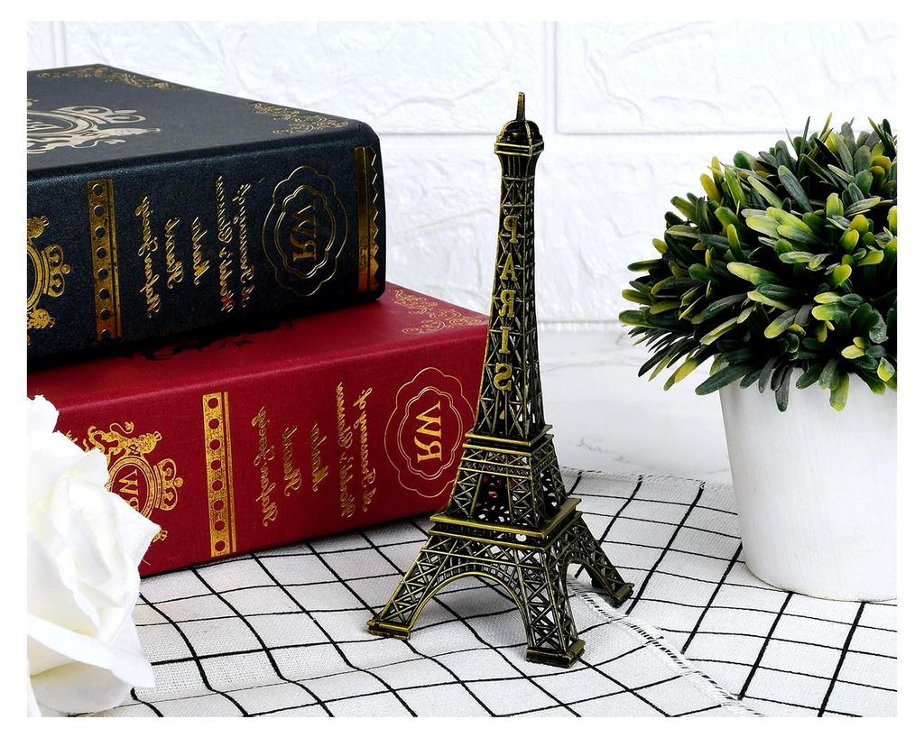 Miniatur-Eiffelturm aus Metall, für Schreibtisch und mehr, Höhe 32 cm