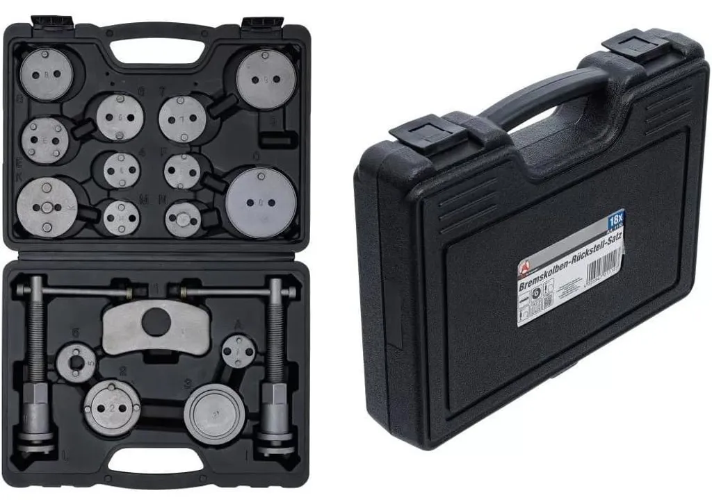 Kit Repousse-Piston de Frein D-Work en Acier 18 pcs - Haute Précision