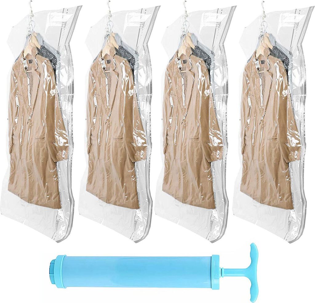 4 Stück Kleidungsstücke Aufbewahrungstasche  Wasserdicht  Produktbild 